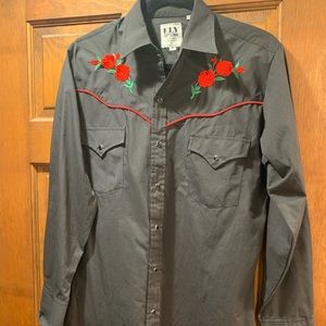 Fly cattleman cowboy shirt
